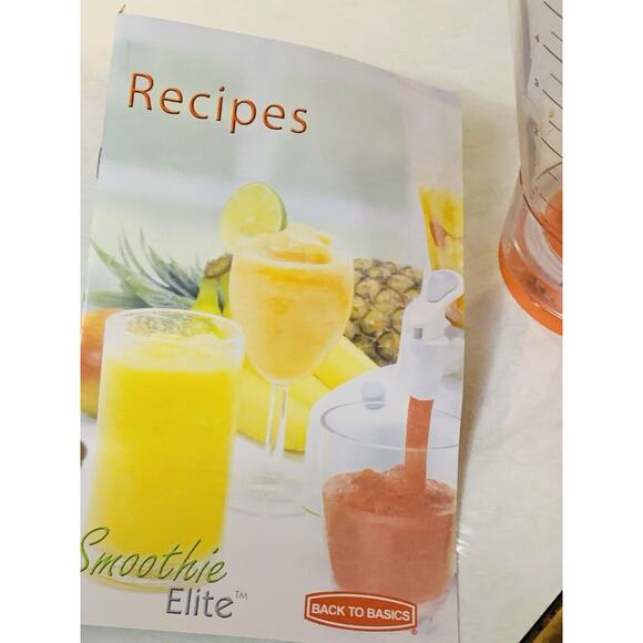 Back To Basics Orange Smoothie Elite Blender 500 Watt Pulse Power SE2000 Tested - Picture 9 of 10